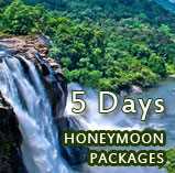 Honeymoon packages in kerala for 5 days